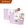 Click Cafe Biscotti Artigianali | Box 4 Pochette Biscotti Monoporzione Camomilla, Amarena E Cannella, Liquirizia