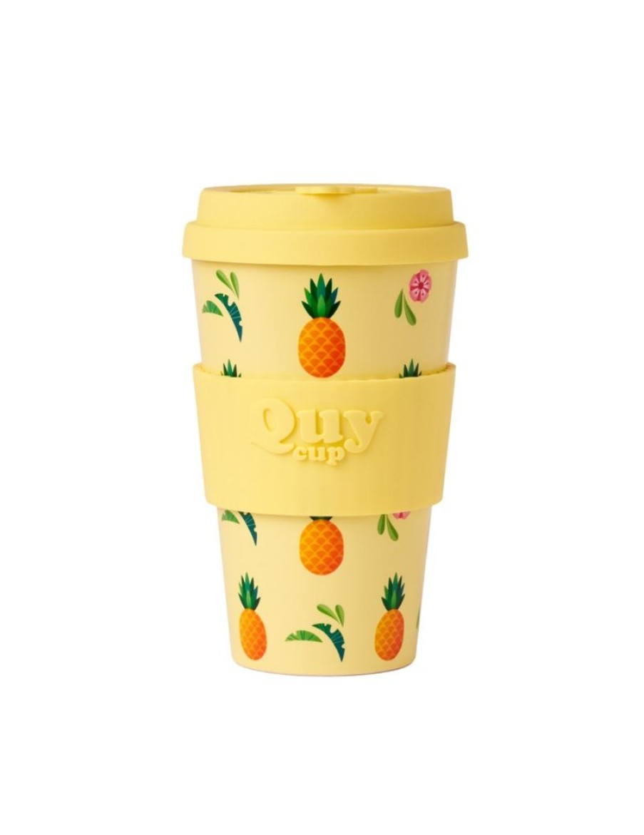 Click Cafe Quy Cup | Tazza Quy Cup Ananas - R Pet - 400 Ml