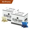 Click Cafe Capsule Compatibili Uno System | Box Capsule Caffe Decaffeinato E Delicato Uno System Click Cafe