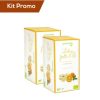 Click Cafe Te E Tisane Regina Di Fiori E Mlesna | Kit 2 Astucci Infuso Arancia E Zenzero Bio, Regina Di Fiori