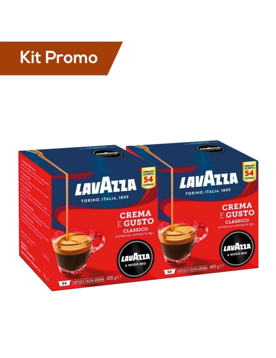 Click Cafe Capsule Lavazza* A Modo Mio Originali | Box 108 Capsule Lavazza Qualita Crema E Gusto Intensita 12