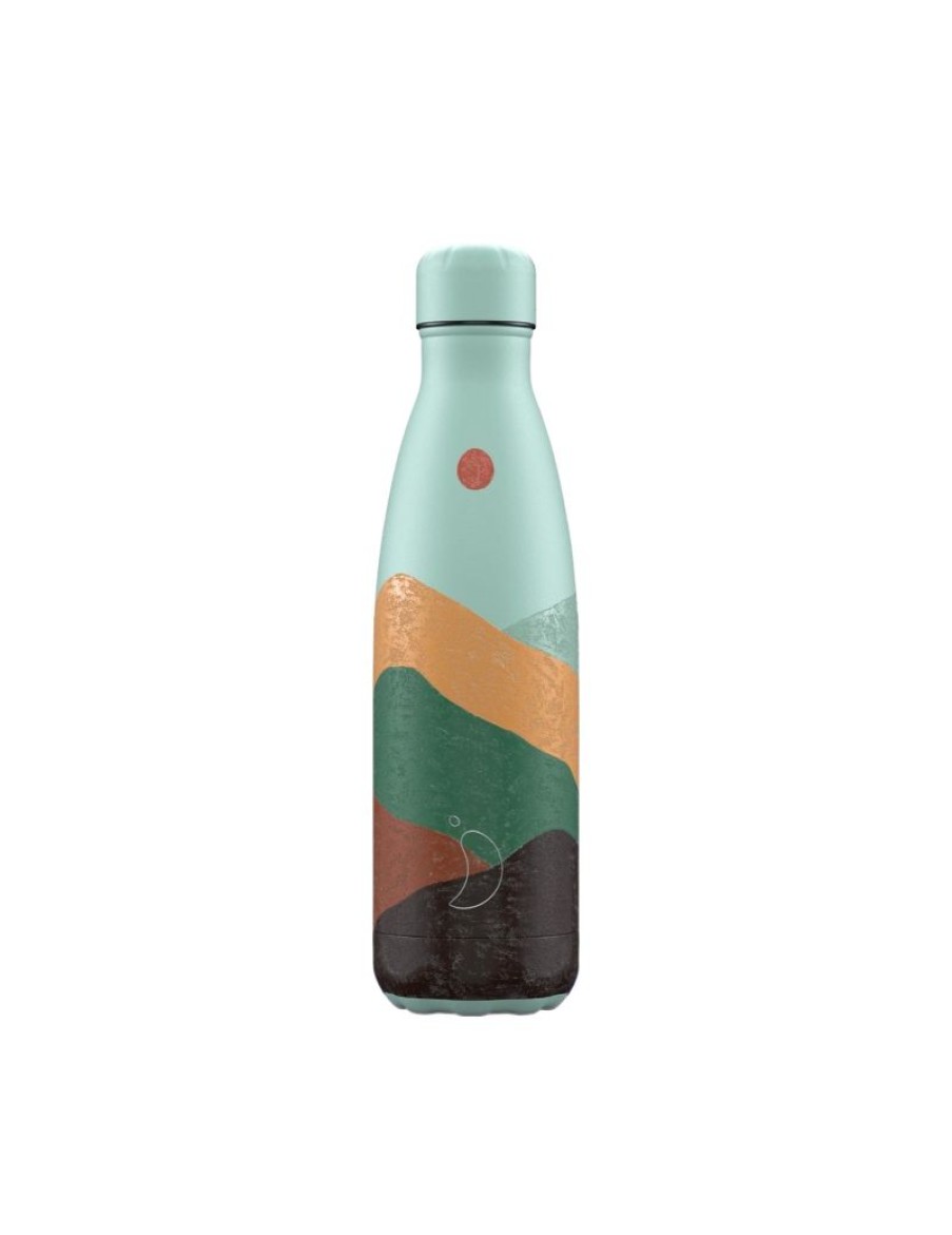 Click Cafe Borracce&Tazze Termiche E Accessori | Chilly'S Bottle Linea Artist Mountains 500Ml