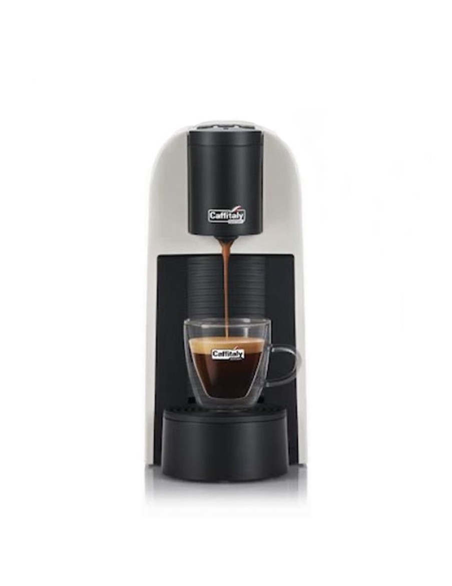 Click Cafe Macchinette Per Caffe In Capsule | Macchina Caffitaly Maia S33 Bianca