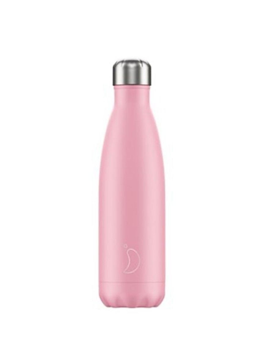 Click Cafe Borracce&Tazze Termiche E Accessori | Chilly'S Bottle Bottiglia Rosa Pastello 500 Ml