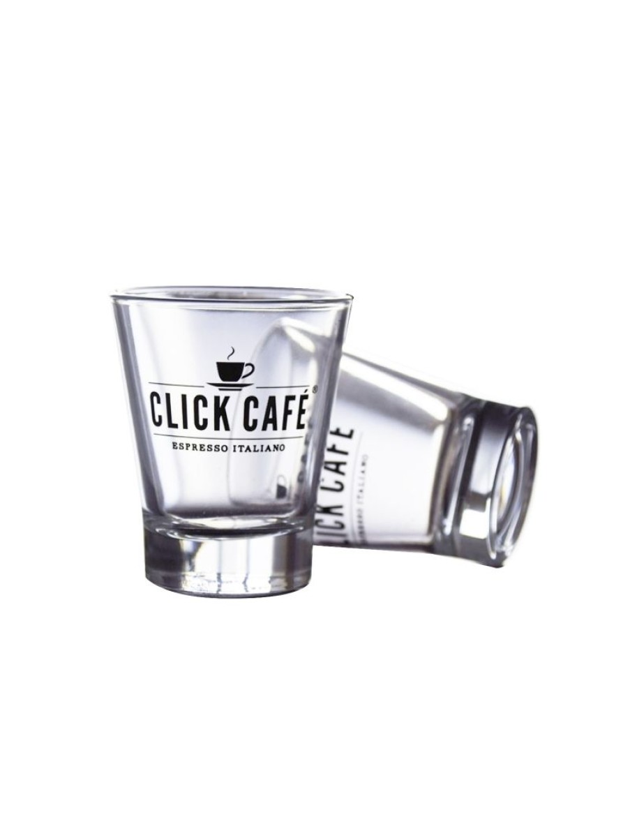 Click Cafe Accessori Da Te E Caffe | Bicchierino Vetro Click Cafe'