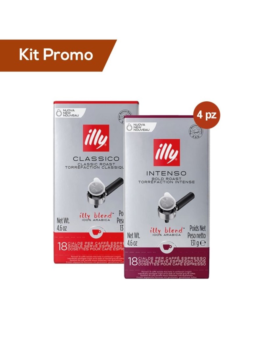 Click Cafe Illy Iperespresso | Box 72 Cialde Ese Illy Gusto Classico E Intenso