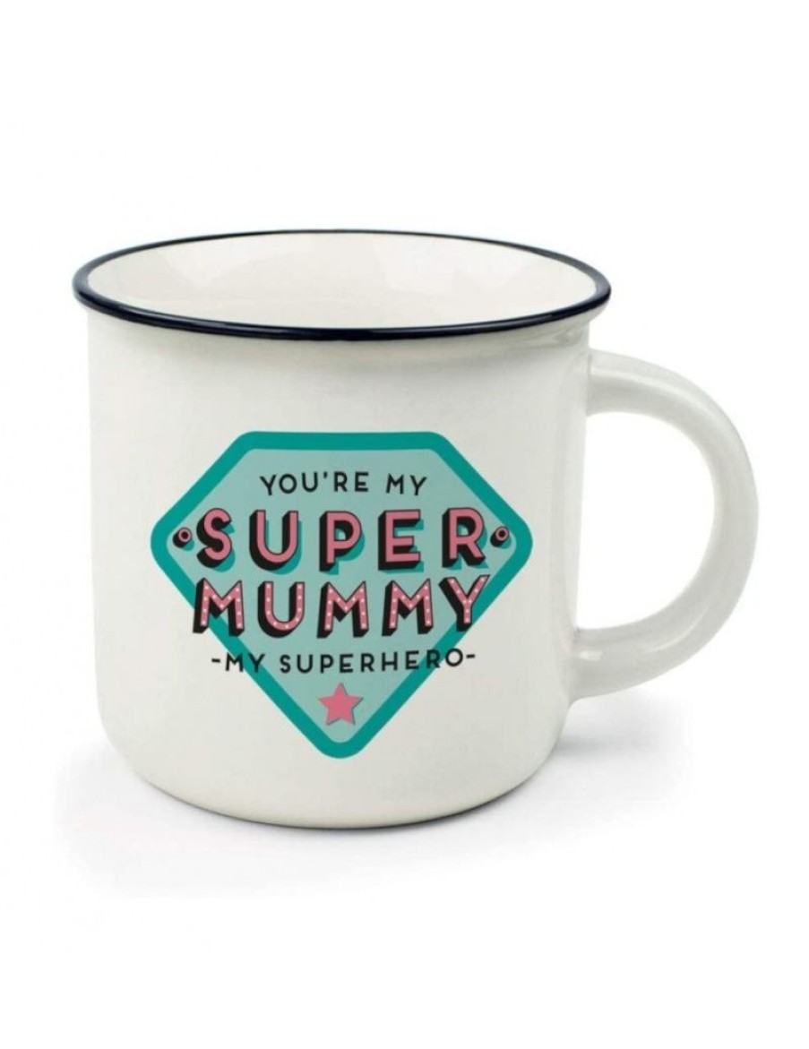 Click Cafe Tazzine Da Caffe E Tazze Mug | Tazza Cappuccino Super Mummy 350Ml Bon China