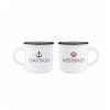 Click Cafe Tazzine Da Caffe E Tazze Mug | Set 2 Tazzine Caffe Capitano E Sirena Bon China