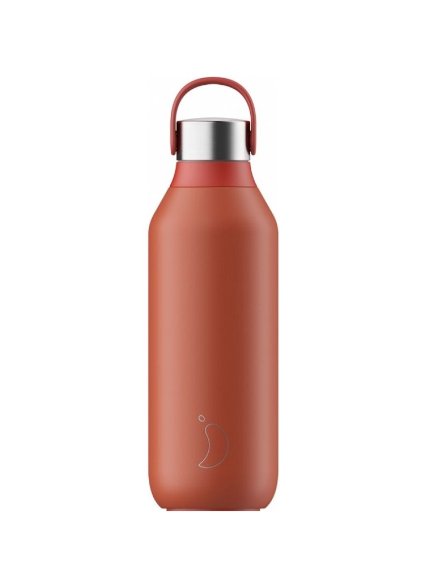 Click Cafe Borracce&Tazze Termiche E Accessori | Chilly'S Bottle Serie 2 Rosso Acero 500Ml