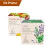 Click Cafe Tisane Biologiche | Box 2 Astucci Mix Tisane Dell'Orto Con Tisana Salvia, Basilico E Lavanda