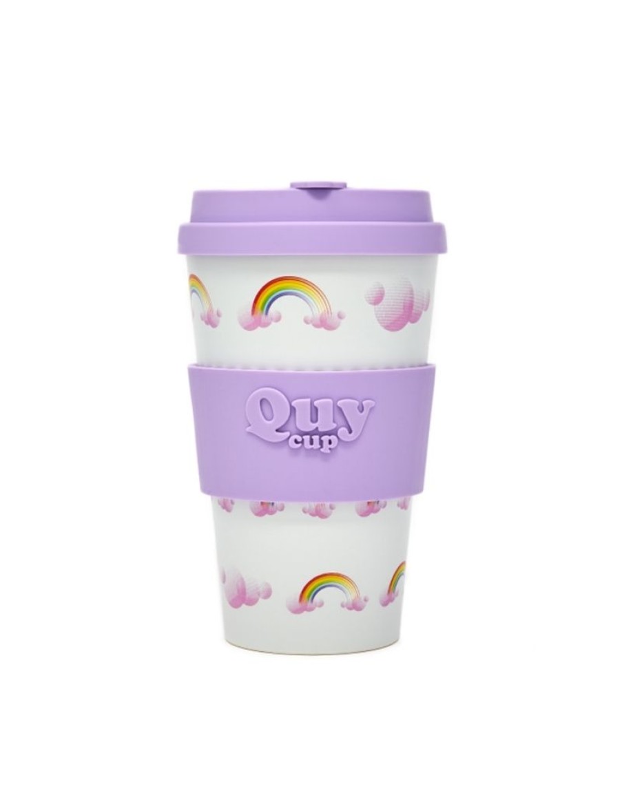 Click Cafe Quy Cup | Tazza Quy Cup Arcobaleno - R Pet - 400 Ml