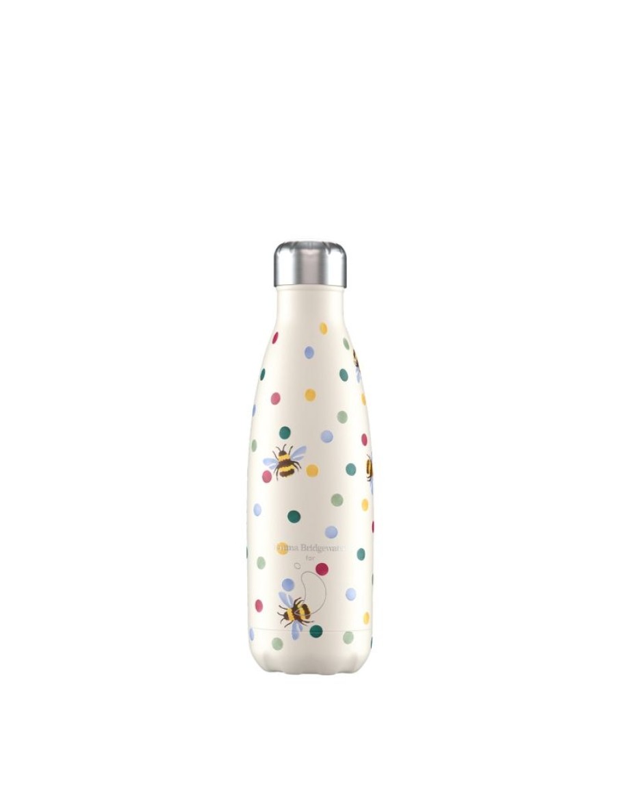 Click Cafe Borracce&Tazze Termiche E Accessori | Chilly'S Bottle Pois E Api Emma Bridgewater 260Ml