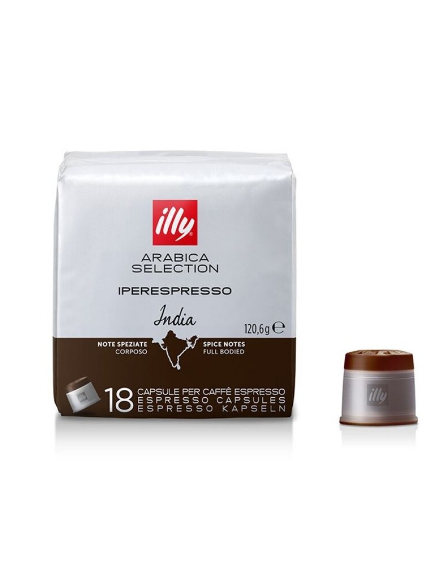 Click Cafe Illy Iperespresso | 18 Capsule Illy Arabica Selection India