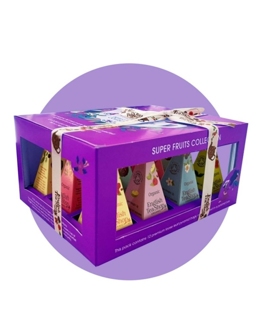 Click Cafe Te E Tisane English Tea Shop | English Tea Shop Super Fruits Collection Bio Box 12 Piramidi