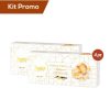 Click Cafe Biscotti Artigianali | Kit 4 Astucci Di Biscotti Ricoperti Di Cioccolato Bianco Con Cuore Di Vaniglia