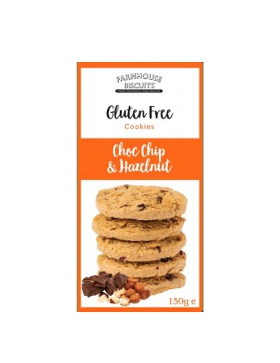 Click Cafe Biscotti Artigianali | Biscotti Inglesi Senza Glutine Cioccolato E Nocciole Gr150