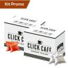 Click Cafe Capsule Compatibili Lavazza* Blue | Box 150 Capsule Miscela Forte E Intenso, Compatibile Lavazza Blue