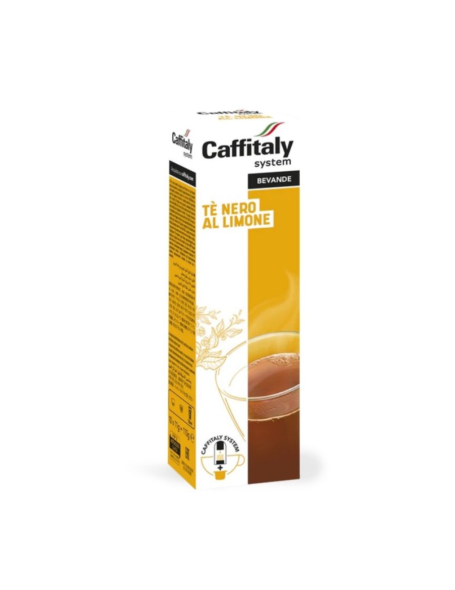 Click Cafe Capsule Caffitaly* Originali | 10 Capsule Te Nero Limone