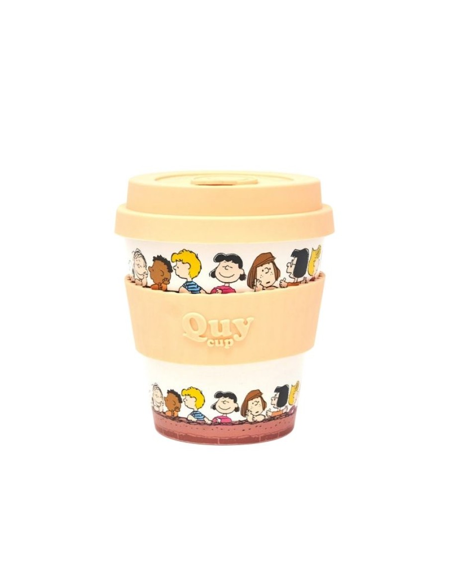 Click Cafe Quy Cup | Tazza Da Cappuccino Quy Cup Snoopy Muretto - R Pet - 230 Ml