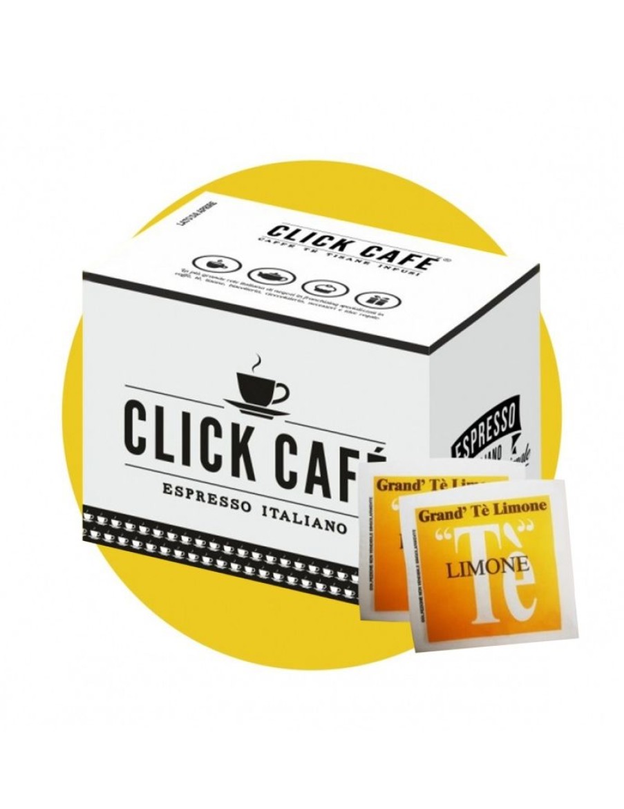 Click Cafe Cialde Caffe | 50 Cialde Te Limone