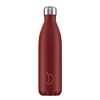 Click Cafe Borracce&Tazze Termiche E Accessori | Chilly'S Bottle Bottiglia Rosso Opaco 750 Ml