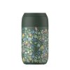 Click Cafe Borracce&Tazze Termiche E Accessori | Tazza Termica Chilly'S 340 Ml Serie 2 Fondo Verde Con Fiori