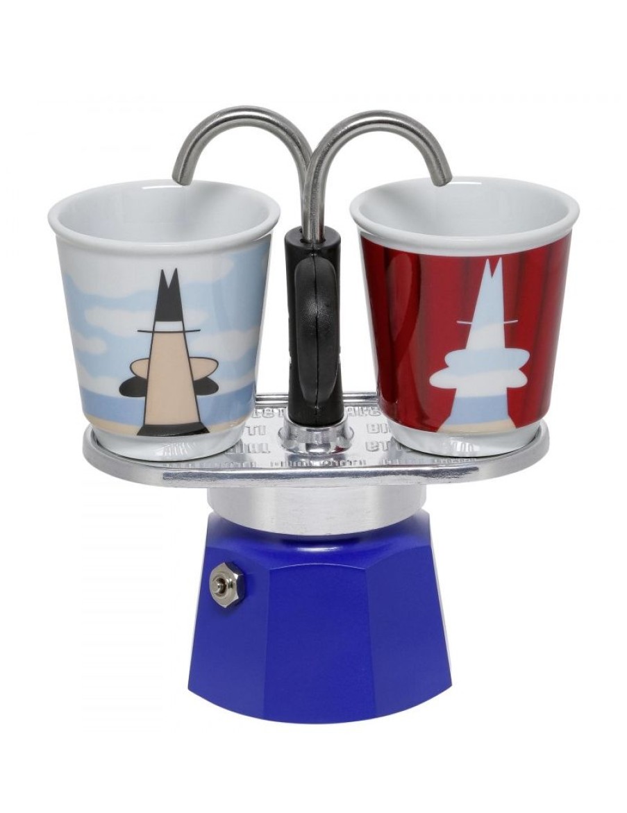 Click Cafe Macchine Moka Per Caffe Macinato | Moka Mini Express Magrite 2Tazze