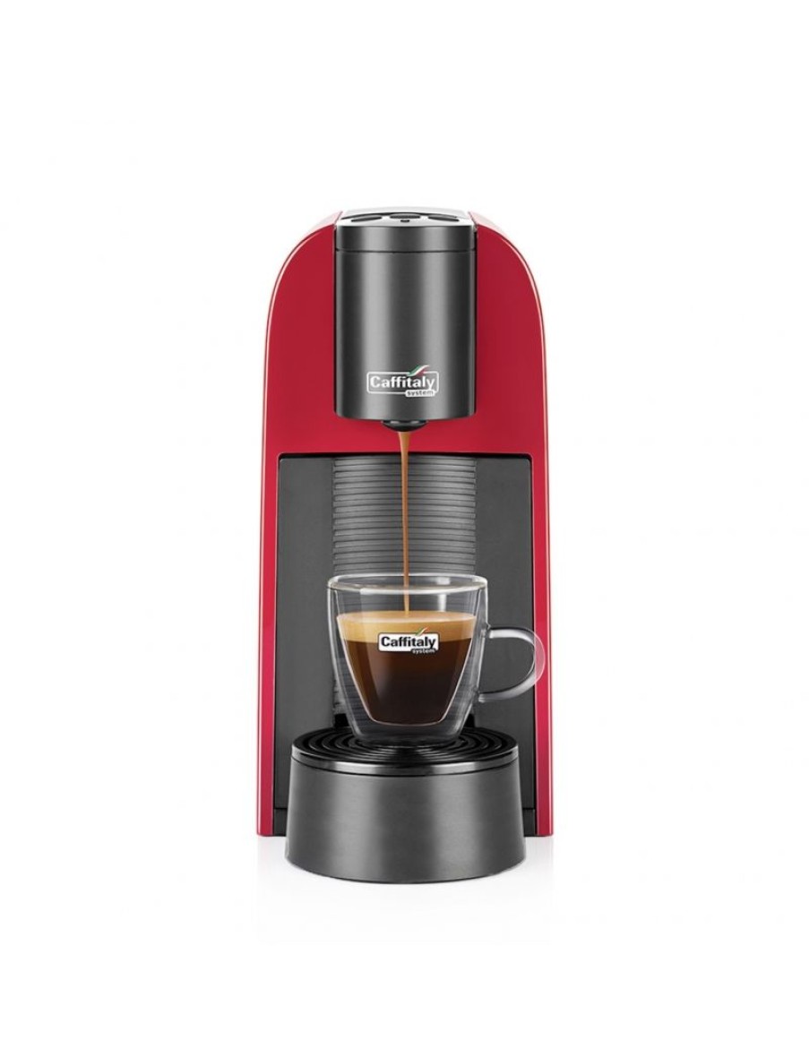 Click Cafe Macchinette Per Caffe In Capsule | Macchina Caffitaly Maia S33Rossa