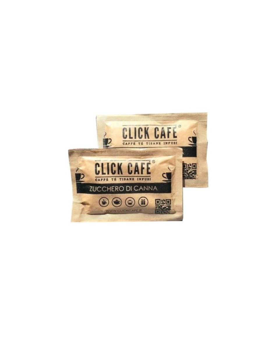 Click Cafe Accessori Da Te E Caffe | Bustine Di Zucchero Di Canna Click Cafe'