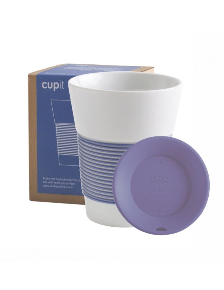 Click Cafe Tazzine Da Caffe E Tazze Mug | Tazza Kahla Carta Da Zucchero In Porcellana + Coperchio 0.35L