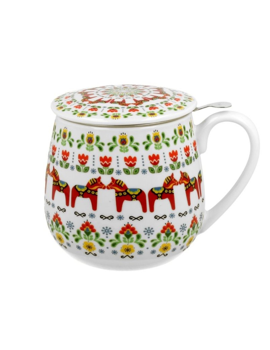 Click Cafe Tazze Da Te E Teiere | Tisaniera Ethnic Collectionin Confezione Regalo 430 Ml