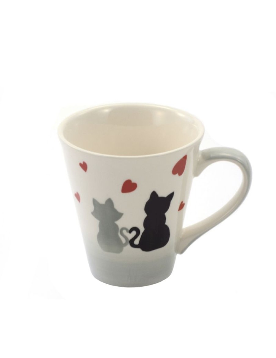 Click Cafe Tazzine Da Caffe E Tazze Mug | Mug Gatti Innamorati 0.25Lt