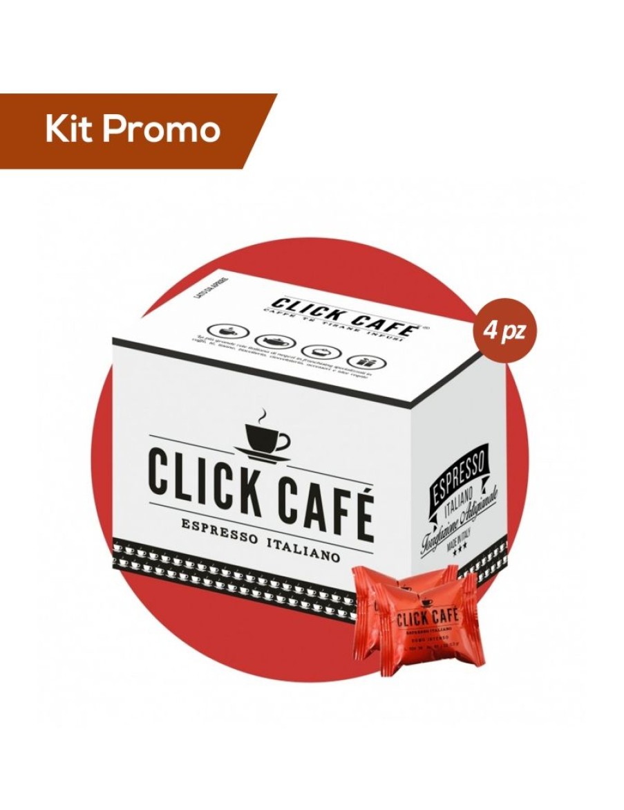 Click Cafe Capsule Domo Compatibili | Box 400 Capsule Caffe Intenso Compatibile Domo