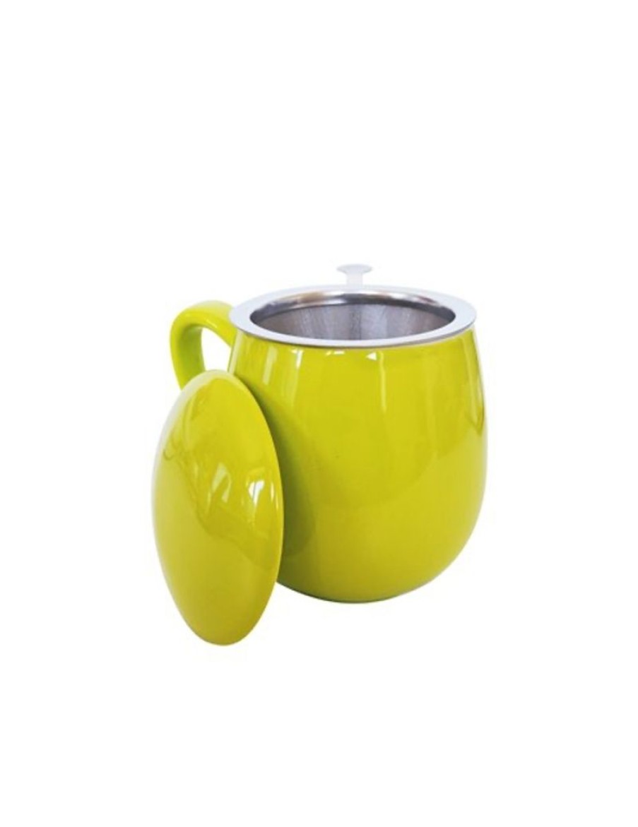 Click Cafe Tazze Da Te E Teiere | Tazza Da Te Con Filtro Verde Lime 0.35L