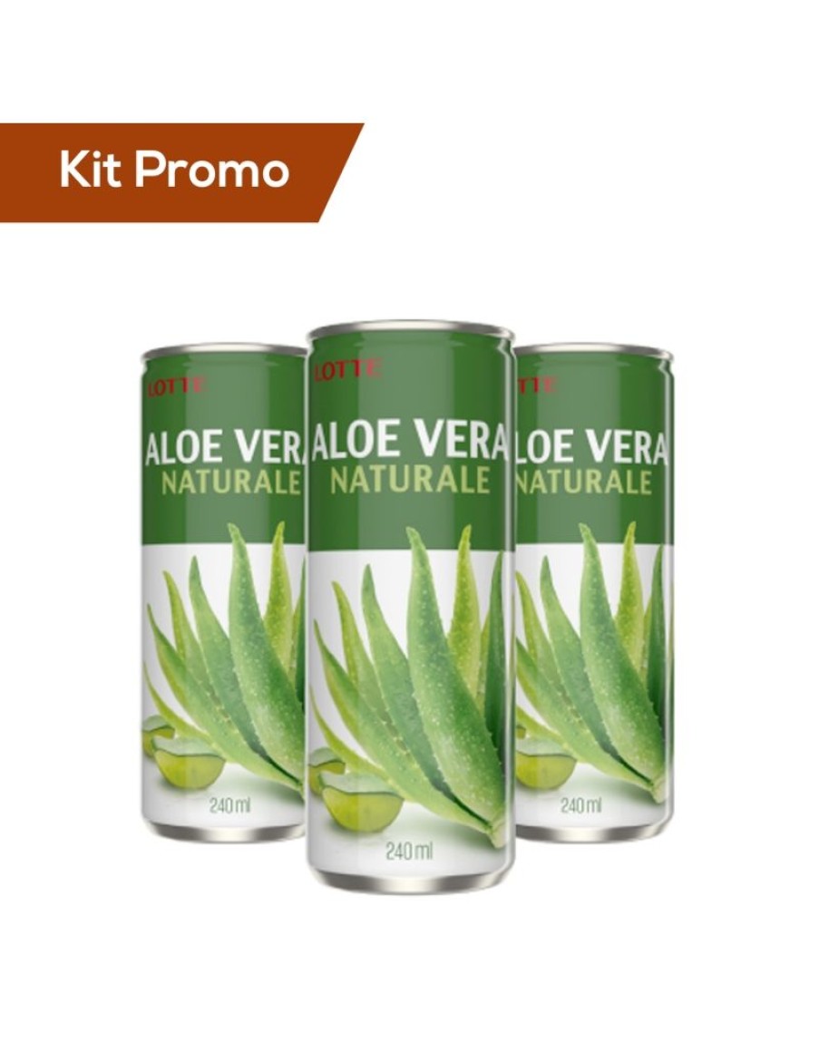 Click Cafe Bevande Energetiche | Box 3 Lattine Di Bevanda Aloe Vera Gusto Naturale