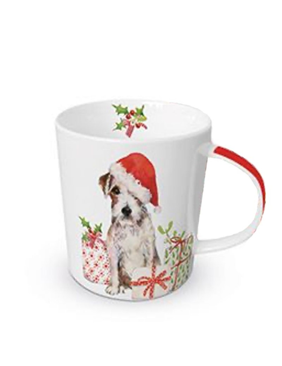 Click Cafe Tazzine Da Caffe E Tazze Mug | Mug "Amici Del Natale" Cane0.35L In Gift Box