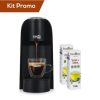 Click Cafe Macchinette Per Caffe In Capsule | Macchina Da Caffe Caffitaly Modello Maia Colore Nero + 20 Capsule Foodness Zenzero E Limone