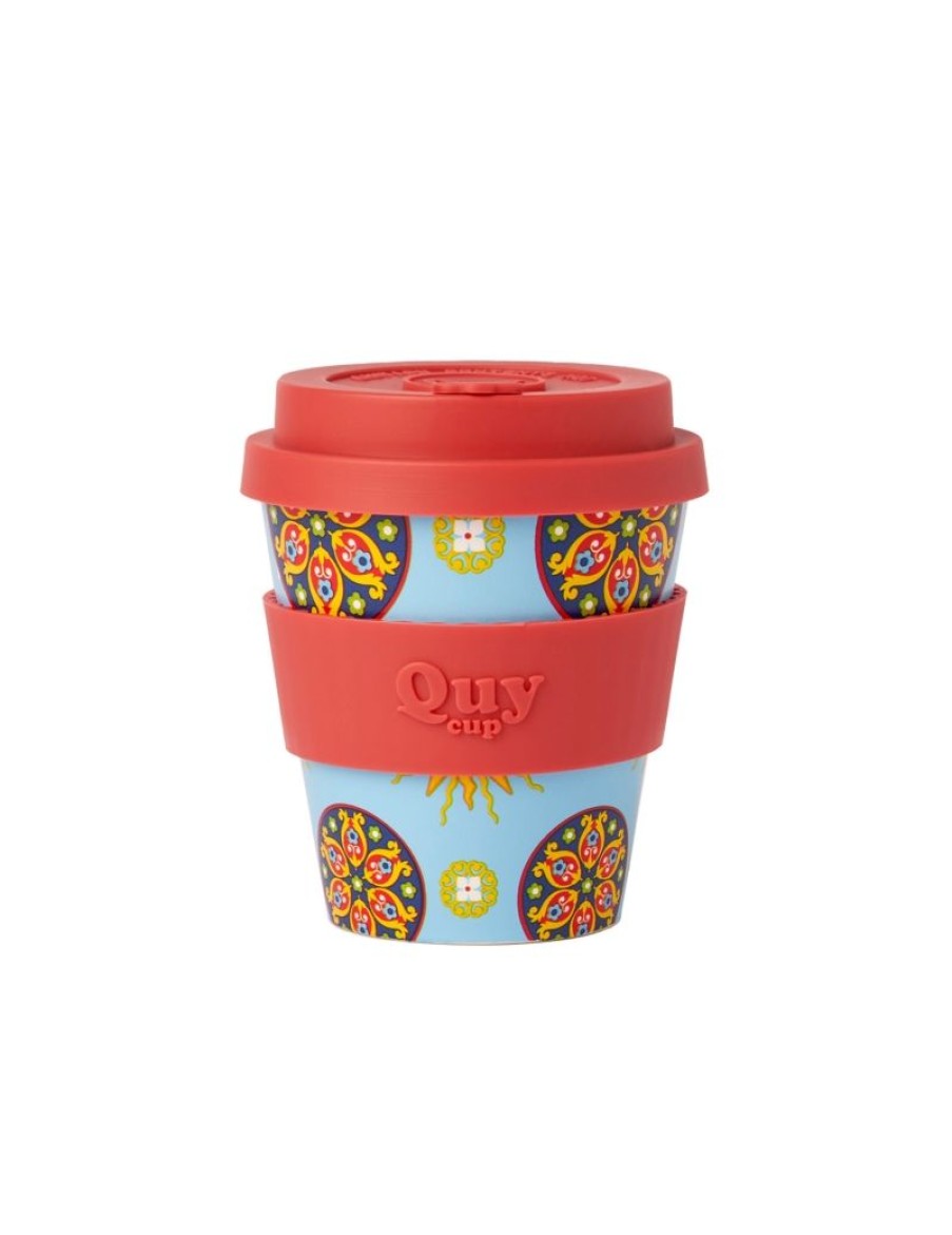 Click Cafe Quy Cup | Tazza Da Cappuccino Quy Cupsicilia - R Pet - 230 Ml