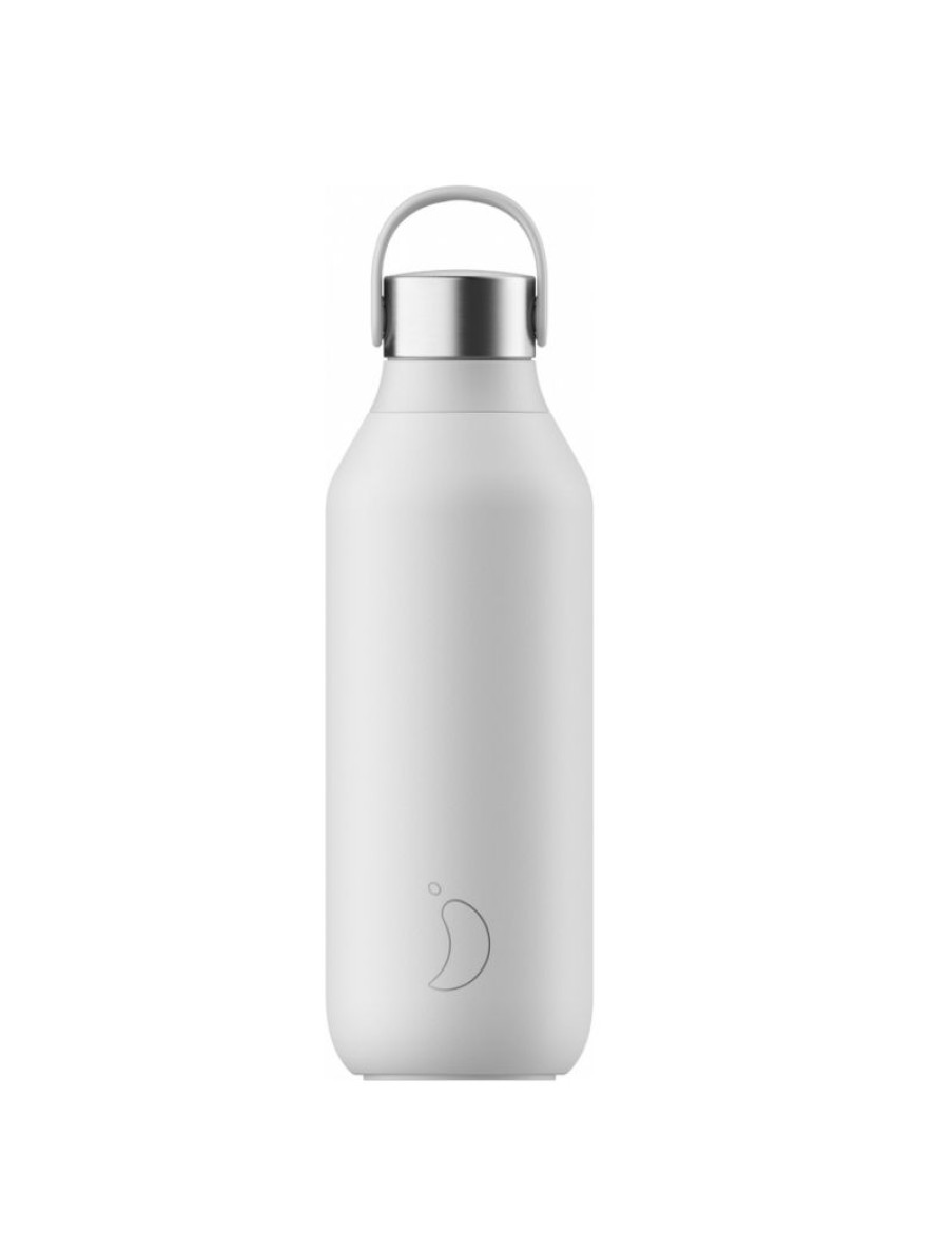 Click Cafe Borracce&Tazze Termiche E Accessori | Chilly'S Bottle Serie 2 Bianco Artico 500Ml