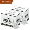 Click Cafe Capsule Compatibili Bialetti* | Box 200 Capsule Click Cafe Miscela Forte E Intenso, Compatibile Bialetti