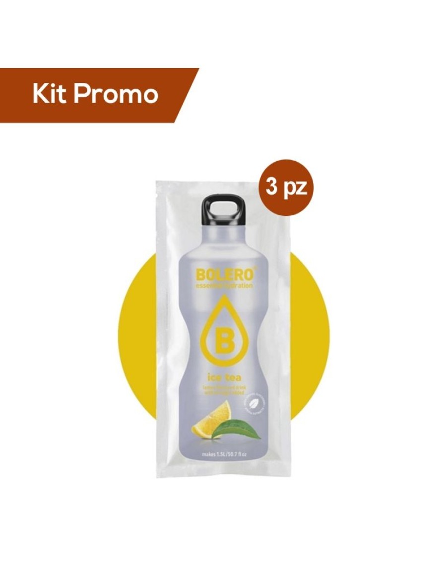 Click Cafe Bevande Energetiche | 3 Box Da 12 Stick Da 3Gr Gusto Te Limone Bolero