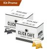 Click Cafe Capsule Compatibili Lavazza* A Modo Mio | Box 200 Capsule Compatibile A Modo Mio, Miscela Delicato E Miscela Forte