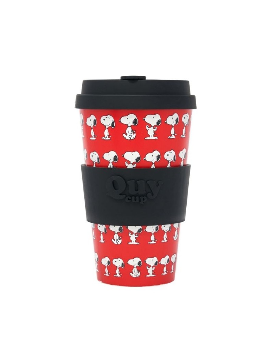 Click Cafe Quy Cup | Tazza Quy Cup Snoopy Red - R Pet - 400 Ml