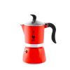 Click Cafe Macchine Moka Per Caffe Macinato | Moka Bialetti Fiammetta 1 Tazza Rossa