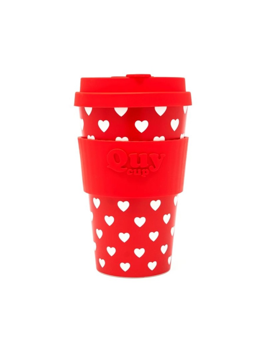 Click Cafe Quy Cup | Tazza Quy Cup Heart - R Pet- 400 Ml