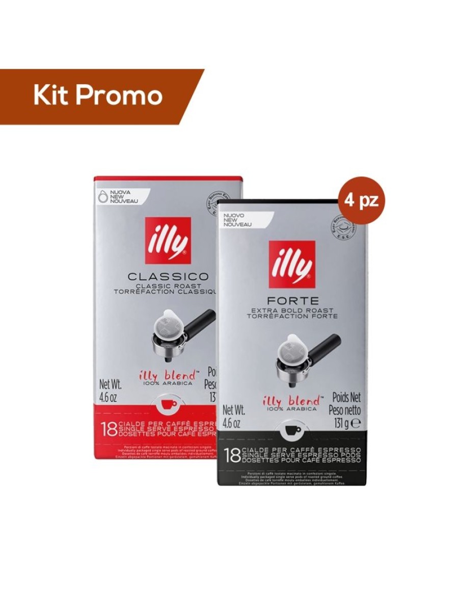 Click Cafe Illy Iperespresso | Box 72 Cialde Ese Illy Gusto Classico E Forte