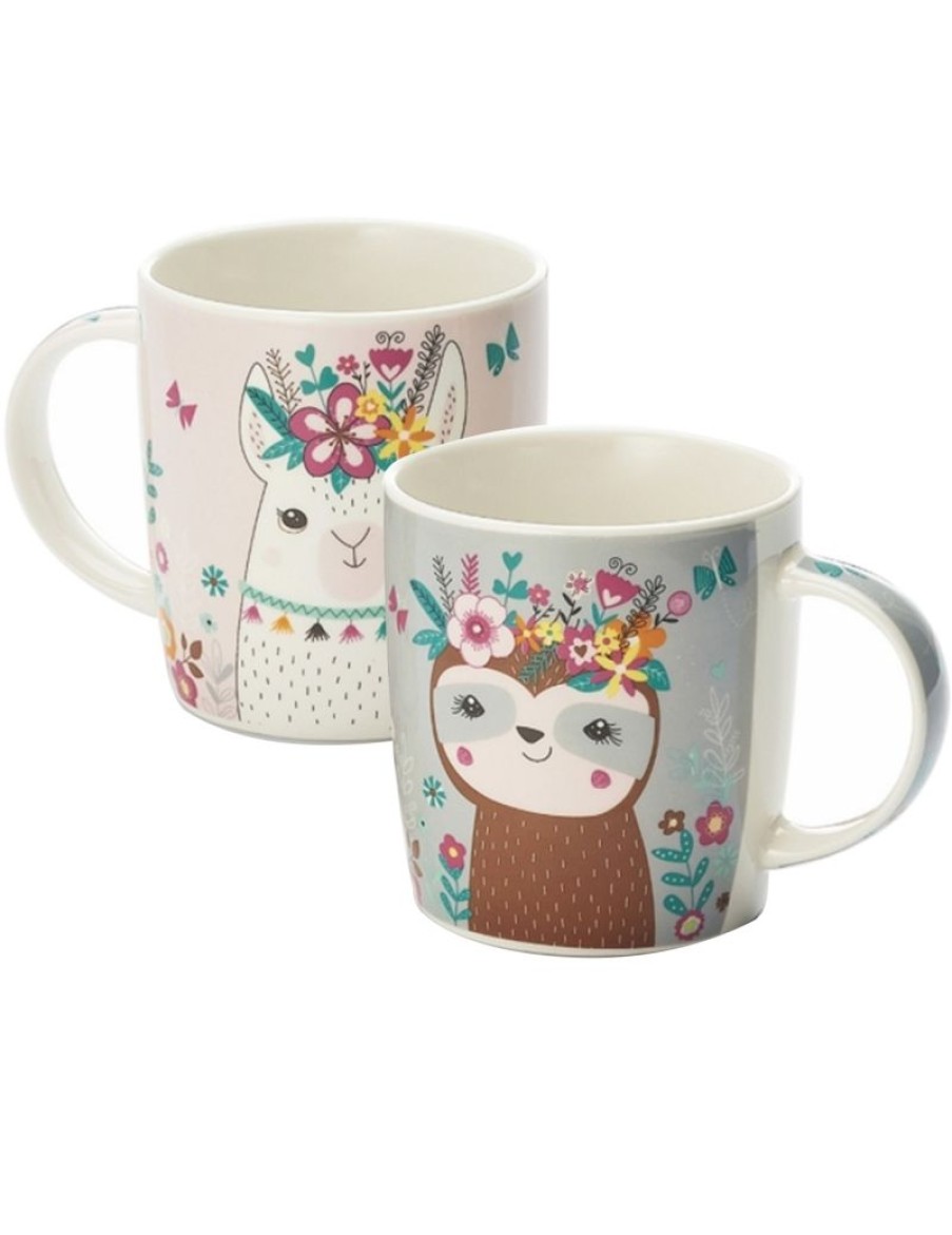 Click Cafe Tazzine Da Caffe E Tazze Mug | Mug Vika&Mino 0.25L 2 Fantasie Assortite