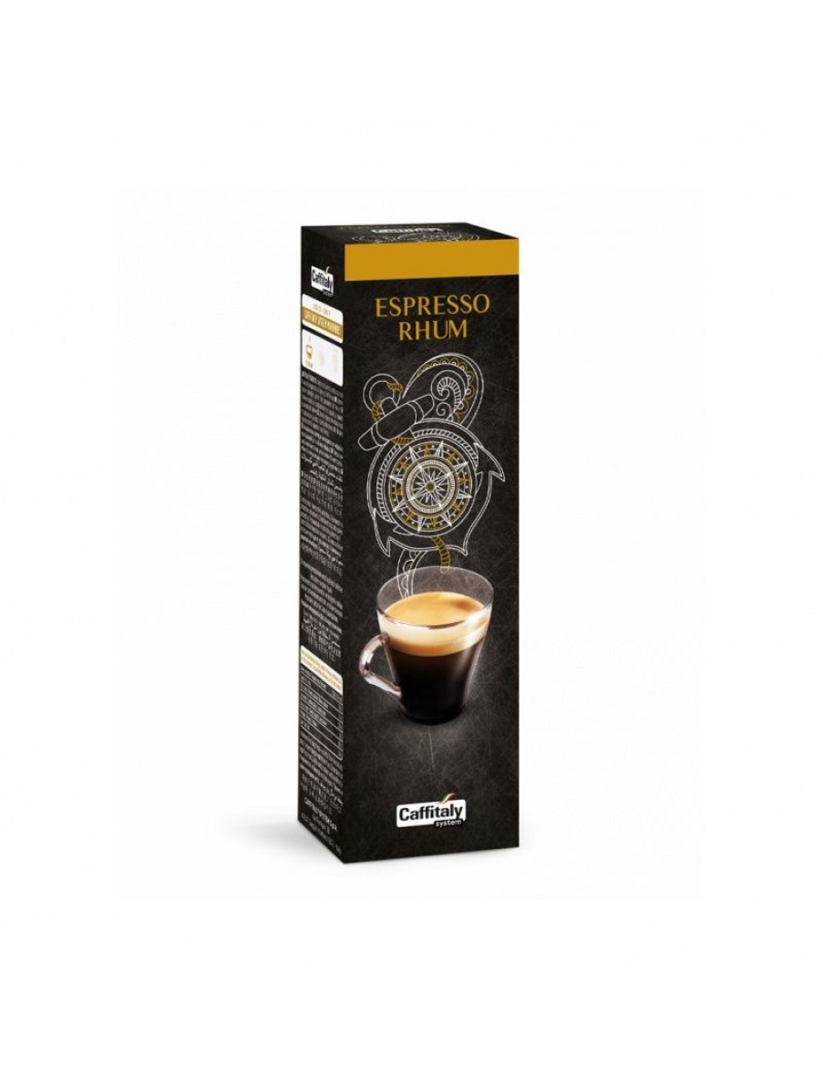 Click Cafe Capsule Caffitaly* Originali | 10 Capsule Espresso Rhum