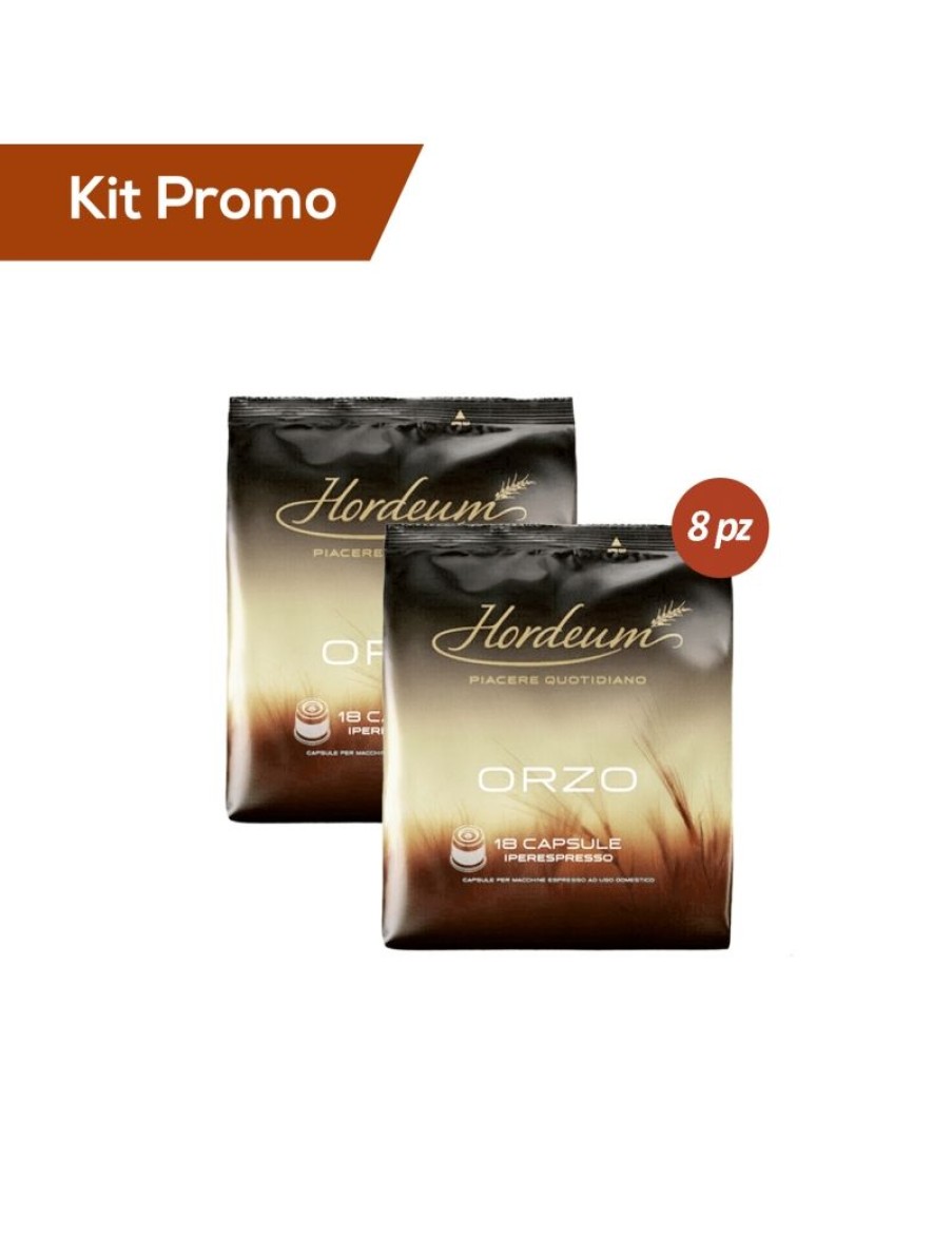 Click Cafe Illy Iperespresso | Kit 8 Sacchetti Di Capsule Illy* Iperespresso Di Bevanda All'Orzo