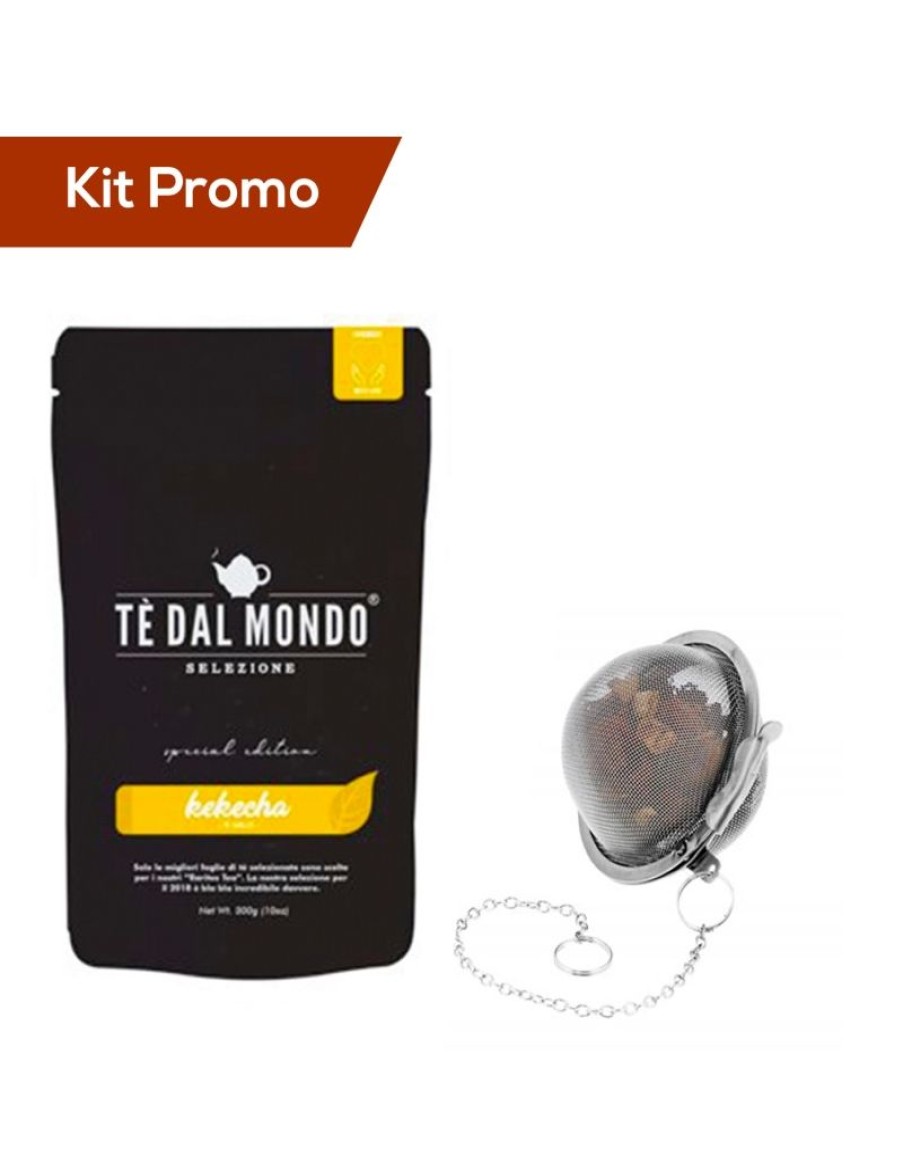 Click Cafe Te Dal Mondo Special Edition | Box Te Giallo Kekecha Con Filtro A Palla